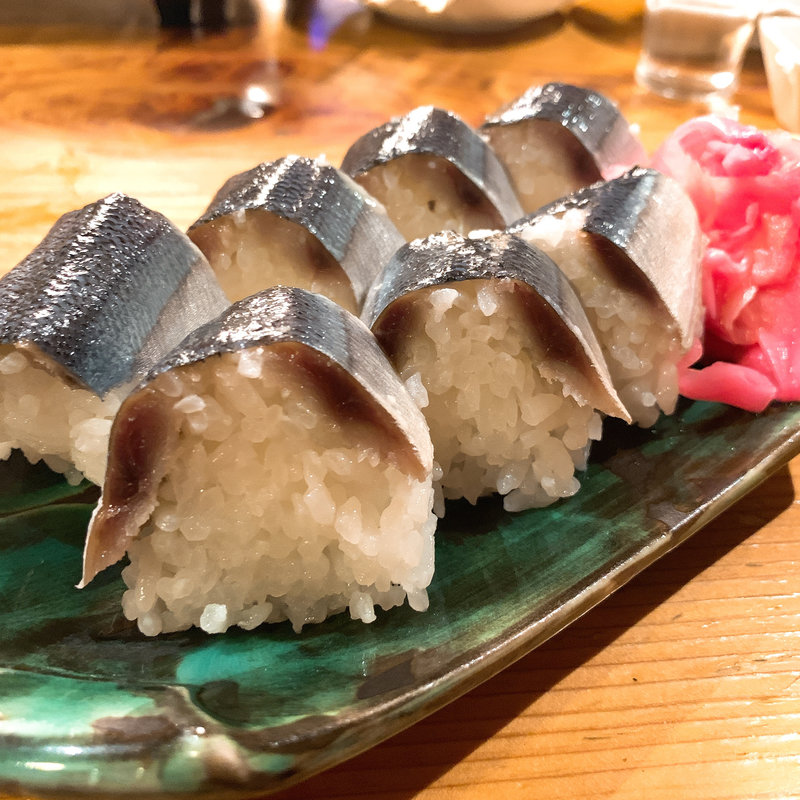 さんま寿司(長久酒場 （ちょうきゅうさかば）)