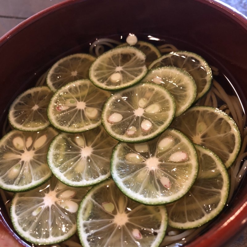 すだちそば(馳走侘助 )