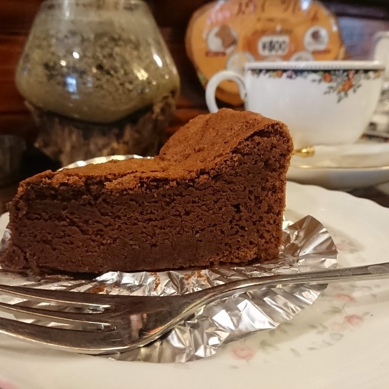 デビルチョコケーキセット(コ-ヒ-舘　寿里庵 )