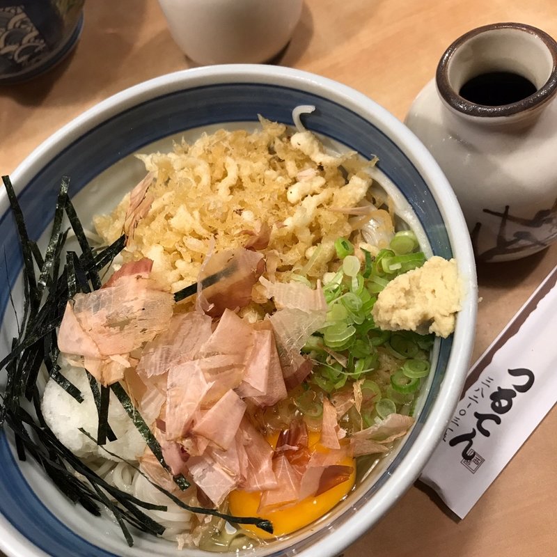 冷ぶっかけそば(つるてん 西店)