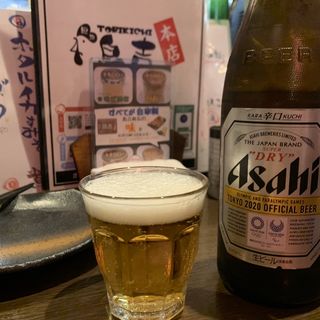ビール中瓶(鳥吉 本店 （とりきち）)