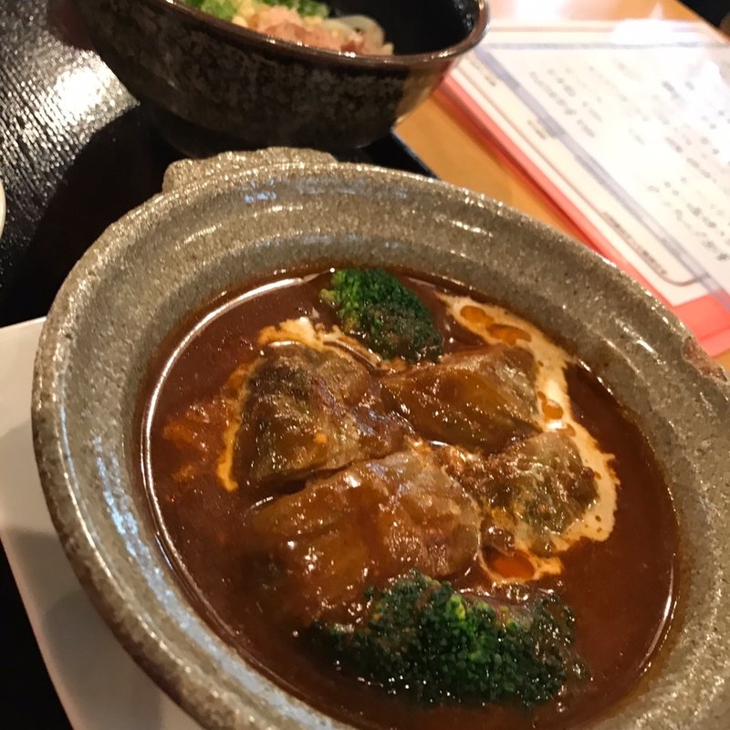 ロールキャベツ定食(味加味)