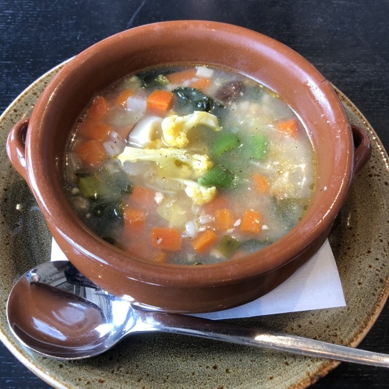 食べる野菜のブイヨンスープ(DRAWING HOUSE OF HIBIYA)