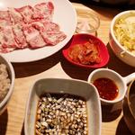 塩麹漬けロース定食