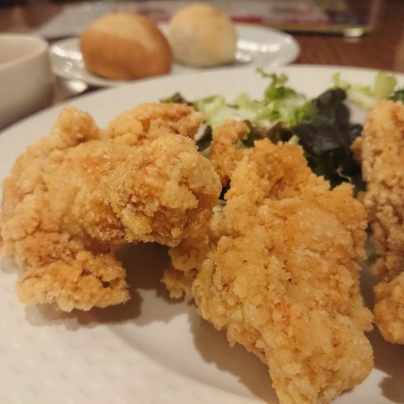阿波乙女鶏の唐揚ランチ(ニューミュンヘン曽根崎店)
