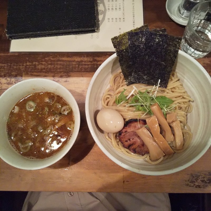 特製 濃い出汁つけそば(なな蓮)