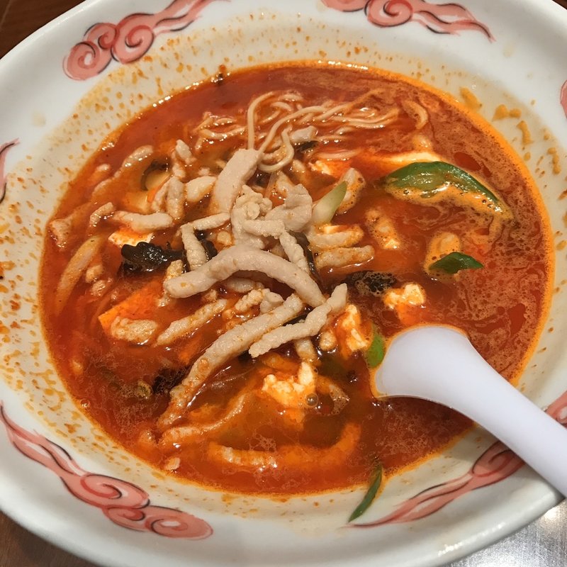 辛いそば(銀座天龍 東京スカイツリータウンソラマチ店)