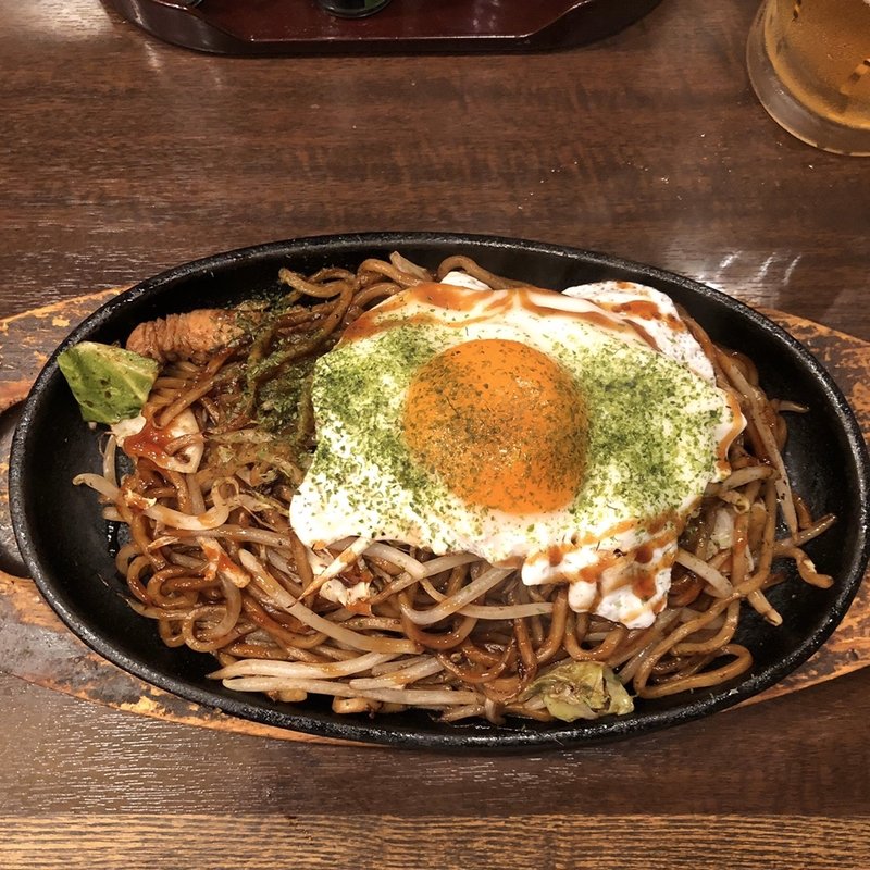 ソース焼きそば(下町焼きそば銀ちゃん 上野広小路店)