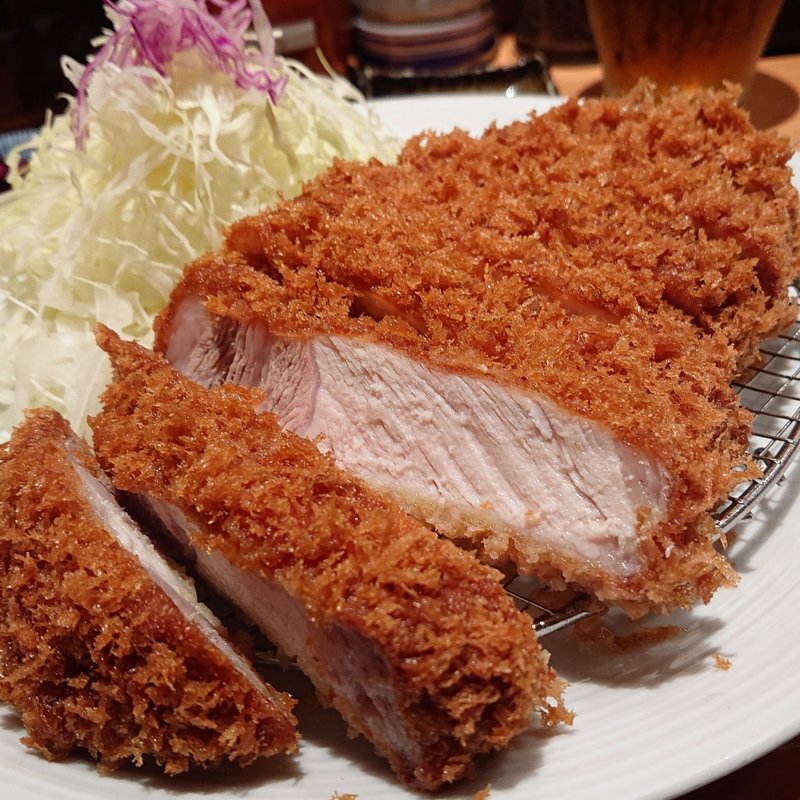 特ロースかつ定食(とんかつ檍 銀座店)