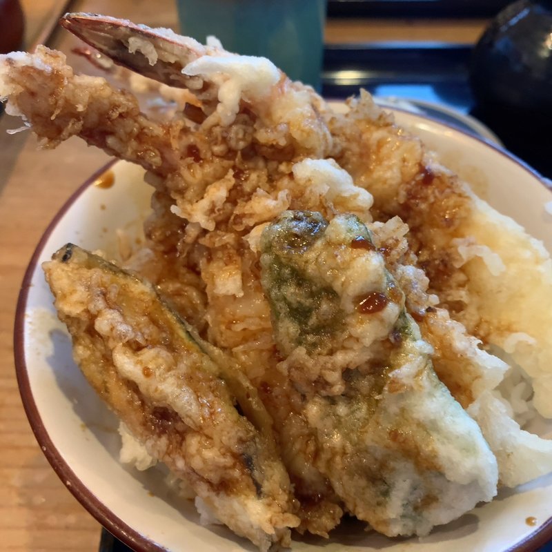 エビ天丼(更科本家 （さらしなほんけ）)