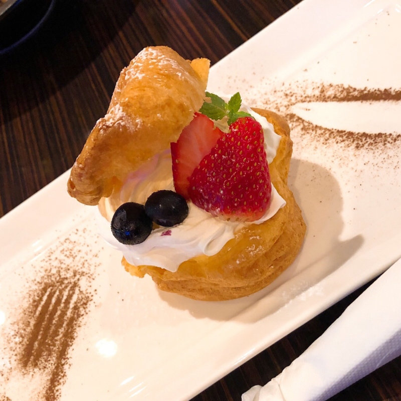 ナイフとフォークでシュークリーム！(仮面ライダー ザ ダイナー )