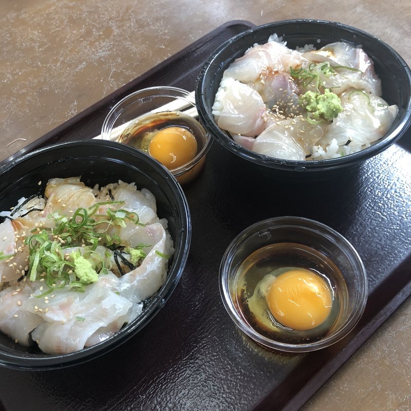 淡路の鯛ごはん卵かけ(おさかな共和国)