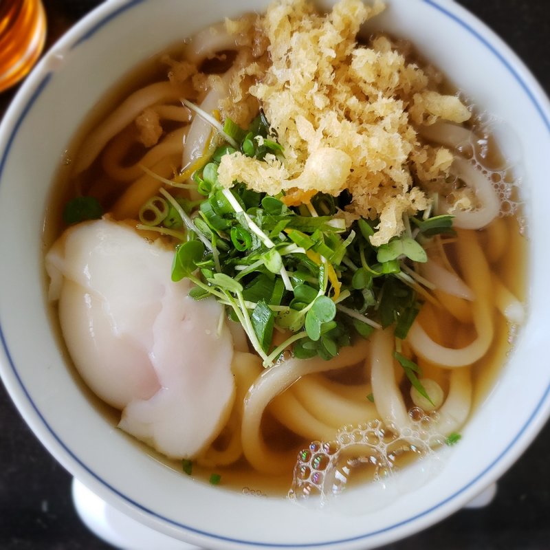 月見うどん(つちや )