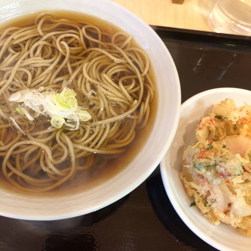 天ぷらそば(田そば （デンソバ）)