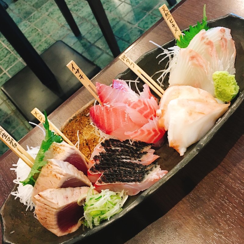 お刺身の盛り合わせ(ら京 池上店 （ラキョウ）)