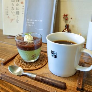 抹茶グラス(ブラックウェルコーヒー)