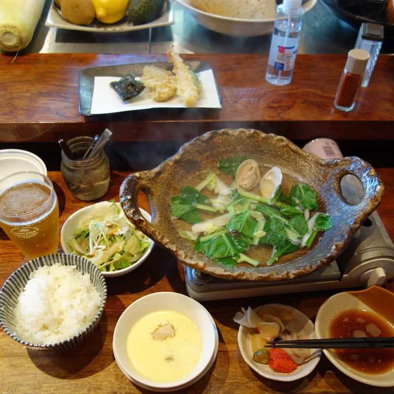 おぶぶ天ぷら定食(炉端おぶぶ)