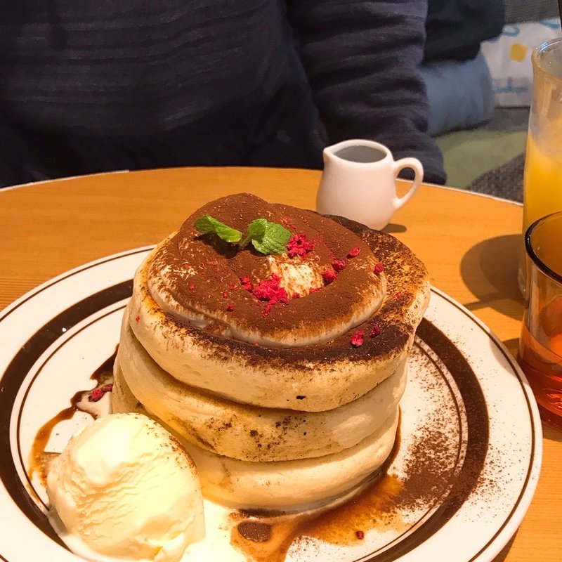 ティラミスパンケーキ(LionCAFE)