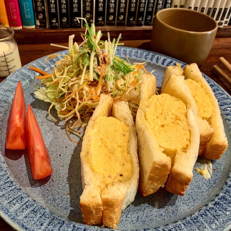 タマゴサンドセット(cafe zuccu （カフェ ズック）)