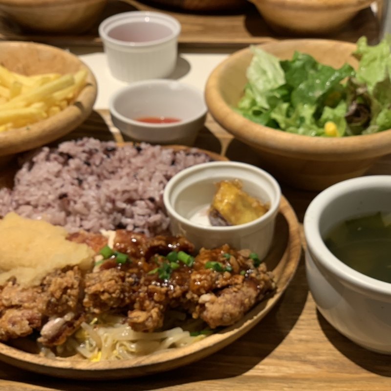 Special chicken tatsuta(甘辛,和風)(ABC canteen ルミネエスト新宿店)
