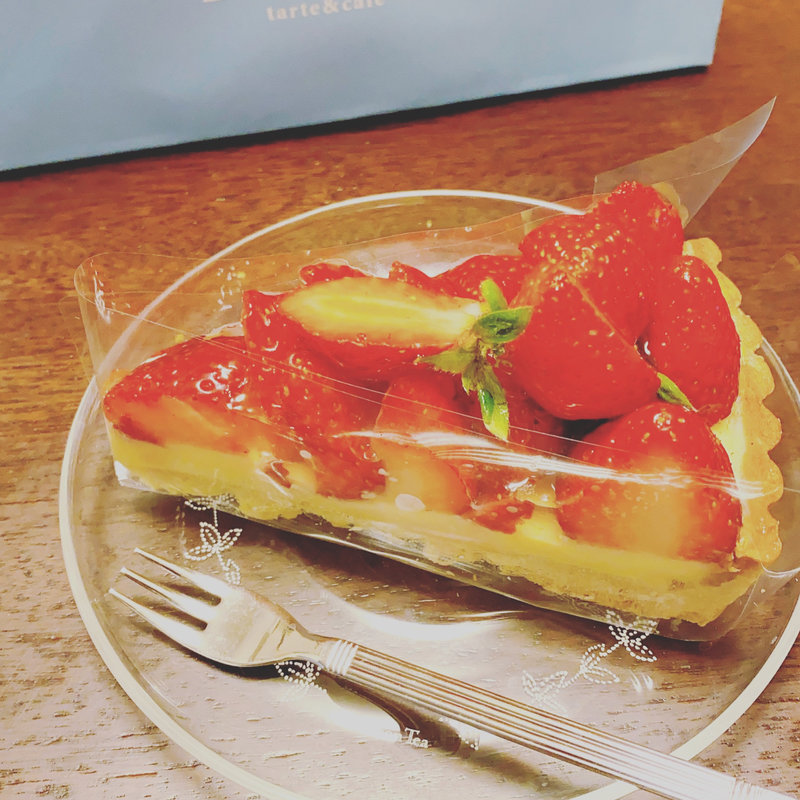 苺のタルト(デリス タルト&カフェ 天王寺ＭIO)