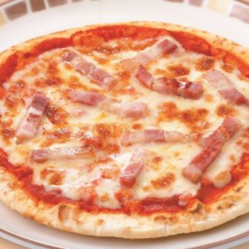 パンチェッタのピザ(サイゼリヤ)