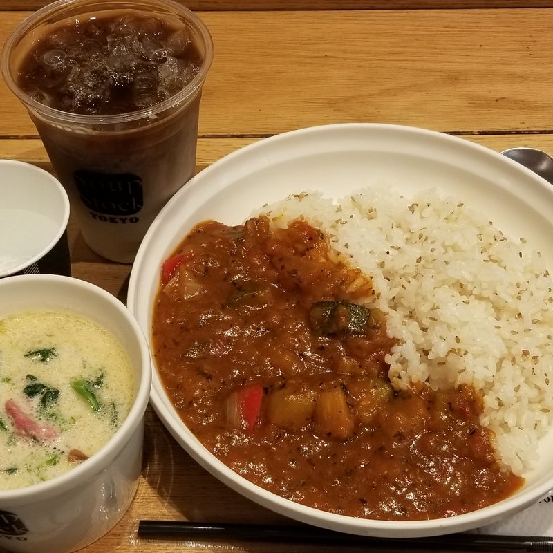 カレーとスープのセット(スープストックトーキョー)