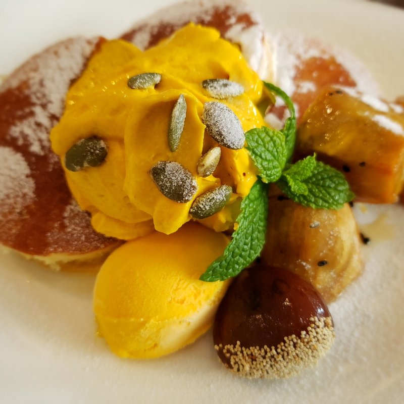 秋の味覚パンケーキ(パンケーキ＆フレンチトースト専門店 Jolie Ange)