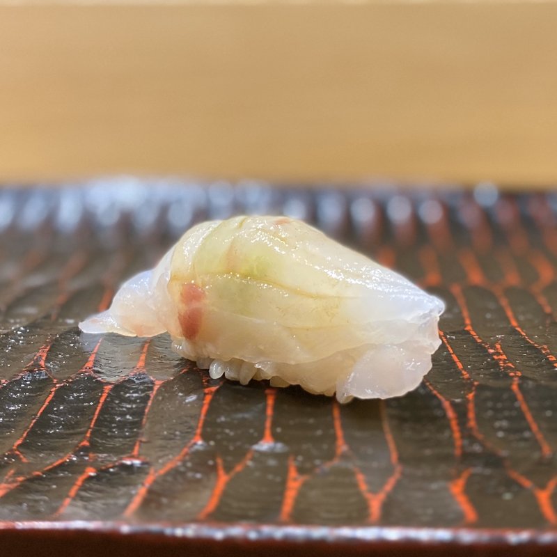 マハタの昆布締め(鮨旬美 西川)