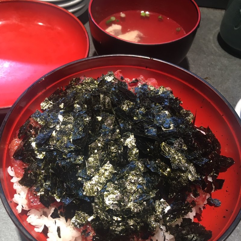 黒鉄火丼(まぐろ料理紀文)