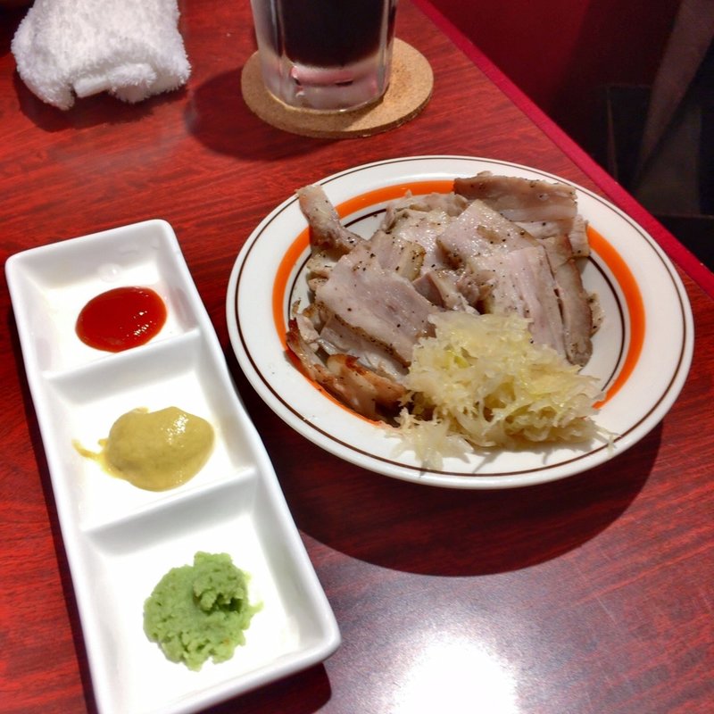 お通しベーコン(調布っ子ダイニング ペコリ)