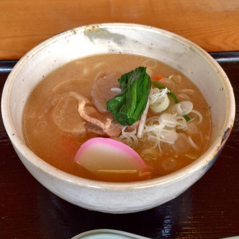 なるかポークうどん(旬味処 大多喜)