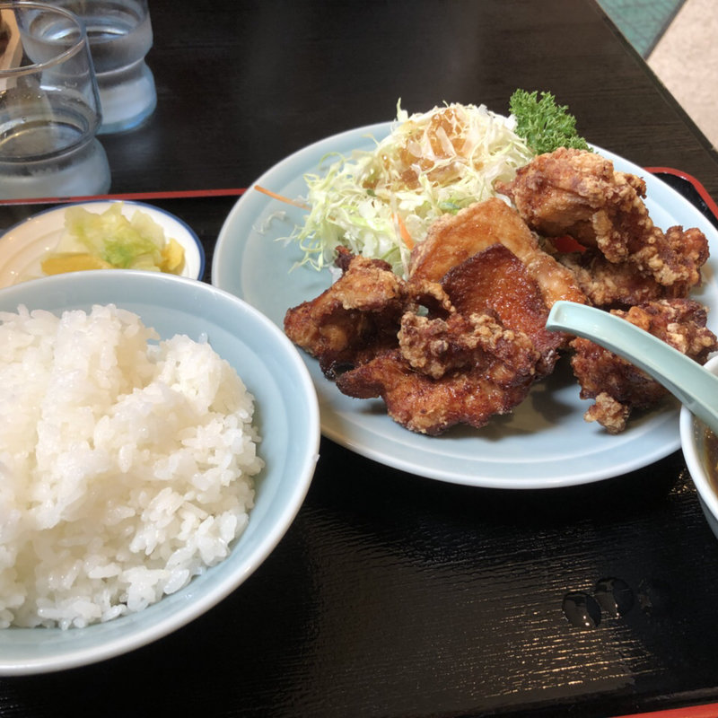 唐揚げ定食(中華料理龍園 )