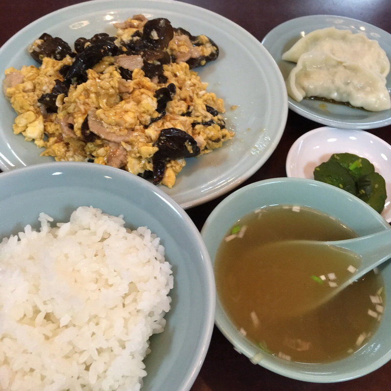 木くらげ玉子炒めライス(長崎飯店 高田馬場駅前店 （ナガサキハンテン）)