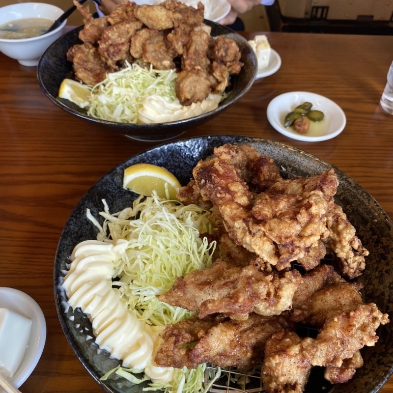 からあげ定食(二代目蝦夷 )