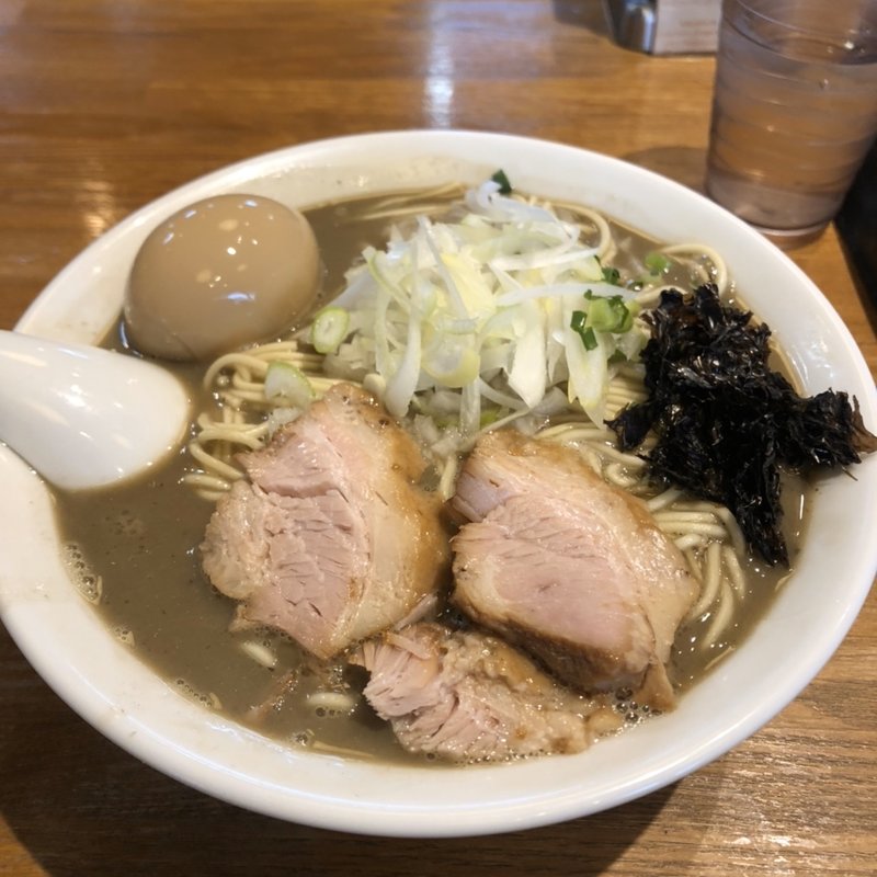 濃厚煮干しそば 大盛り(中村屋総本山)