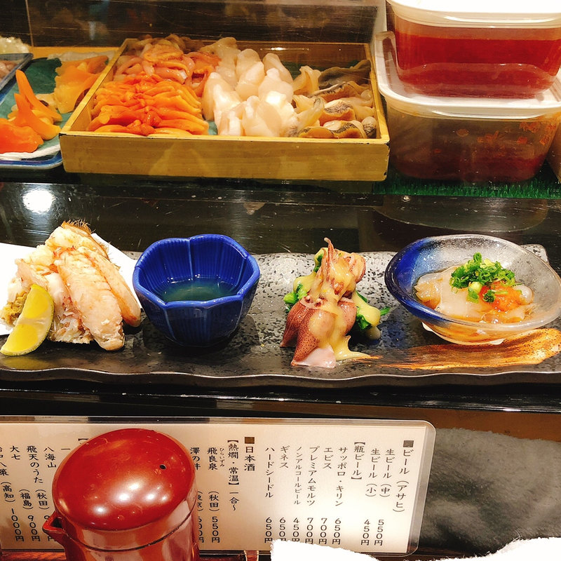 つまみ(銀座まる伊寿司)