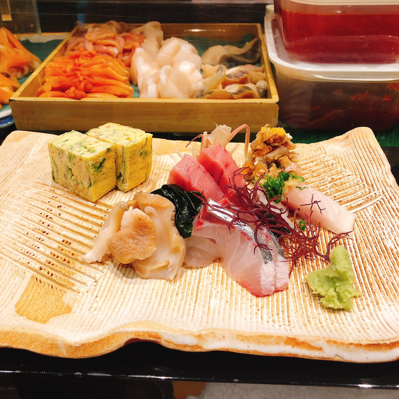 刺身おまかせ(銀座まる伊寿司)