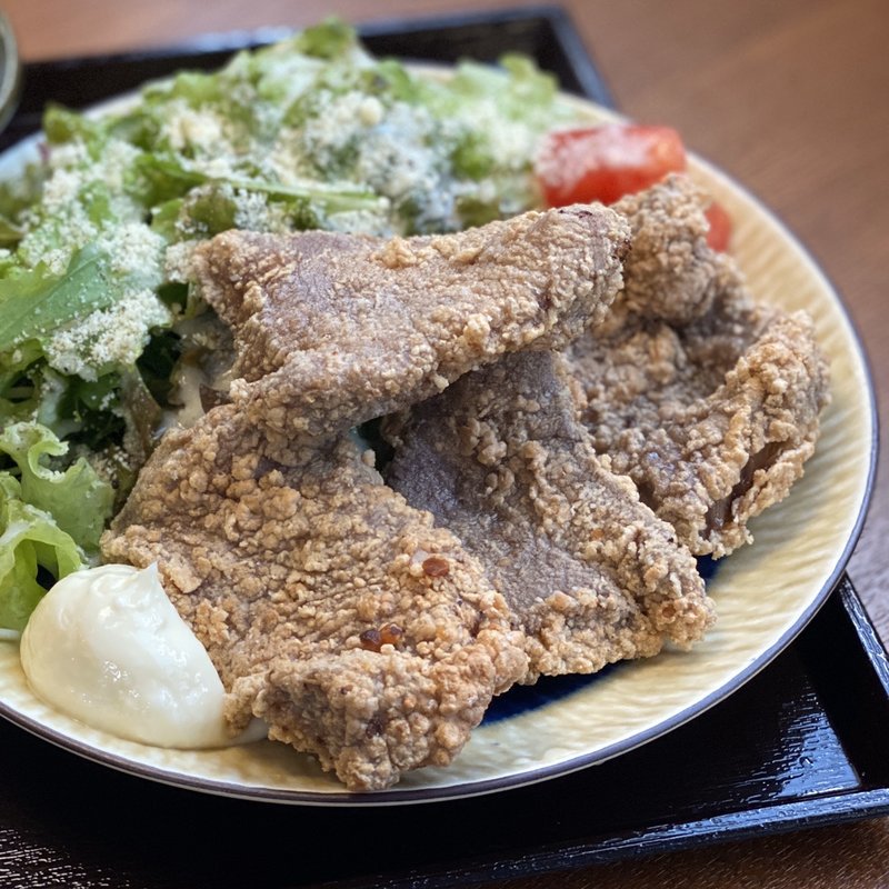 鹿の山賊焼き定食(ゑにし)
