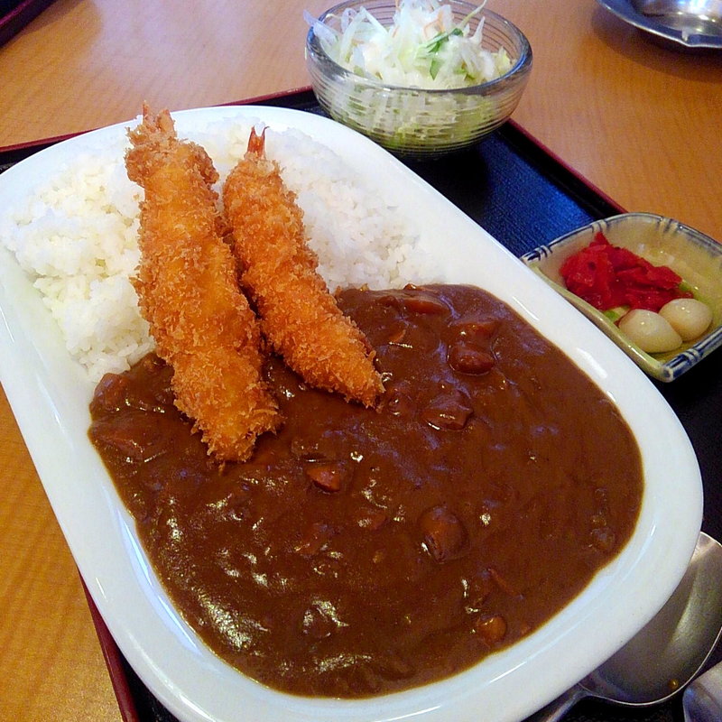 エビフライカレー(ファミリーレストラン道 )