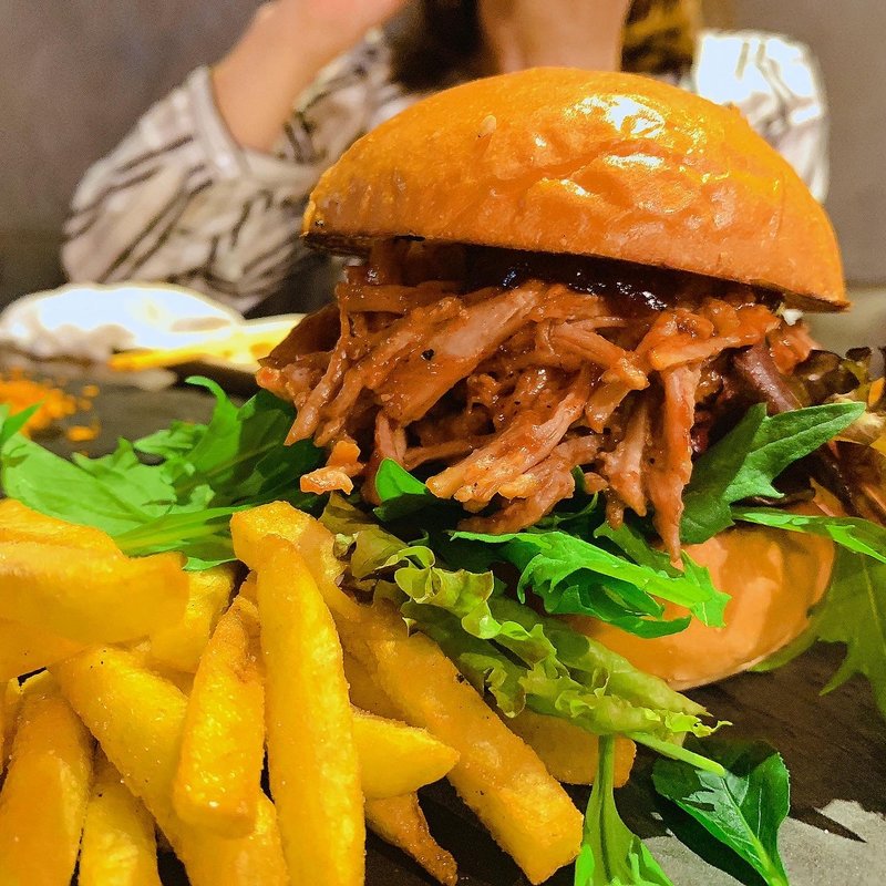 プリドポークバーガー(マクロ)