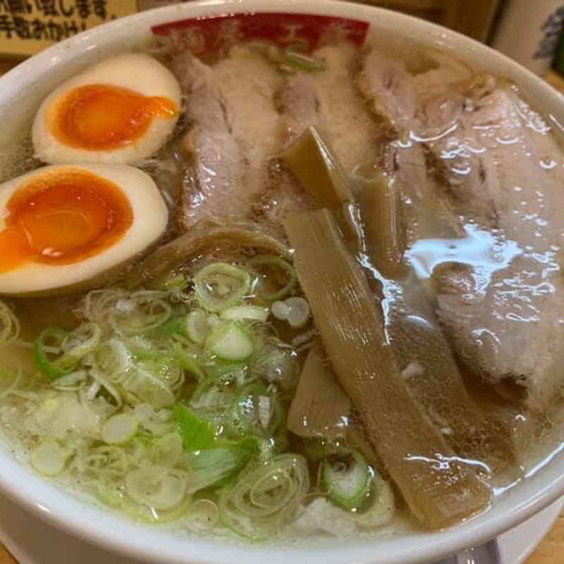 味玉ラーメン肉増し(麺屋工藤)
