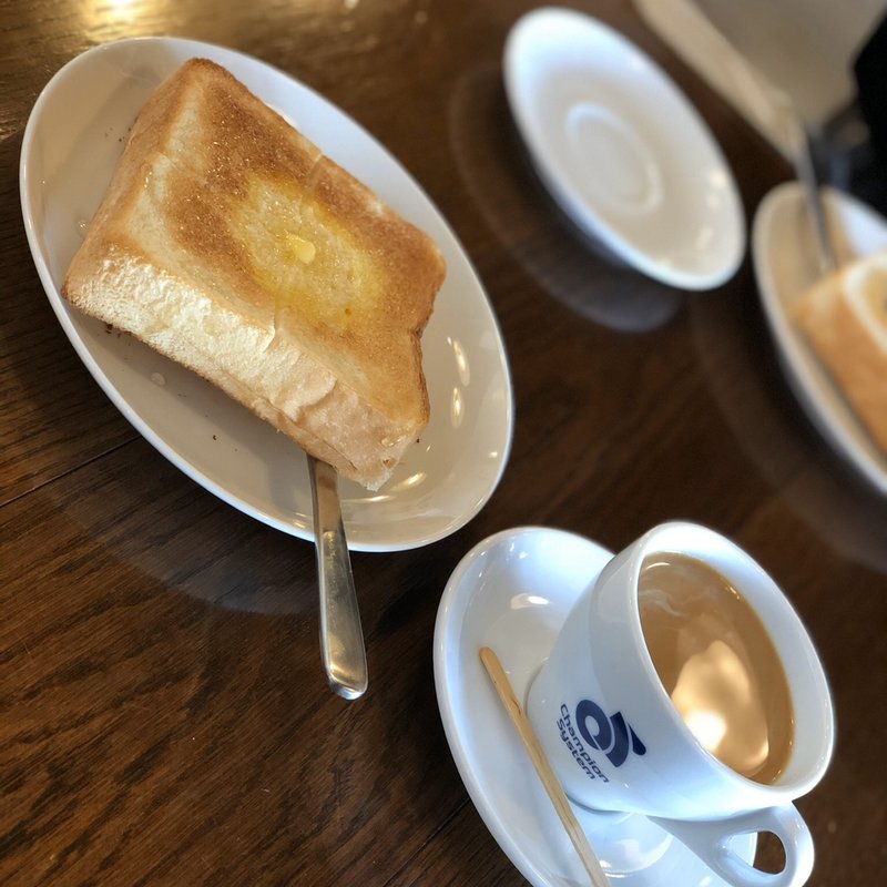 はちみつバタートーストセット(cross coffee)