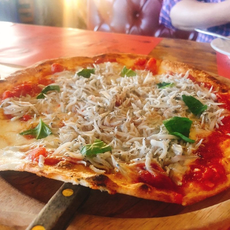 しらすのピッツァ(イルキャンティビーチェ)