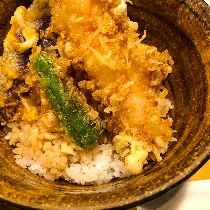 天丼とそばセット(権兵エ （ごんべえ）)