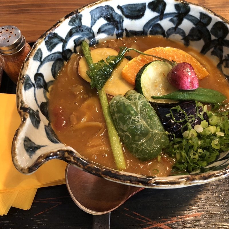 カレーうどん(おうどん くるみ家)