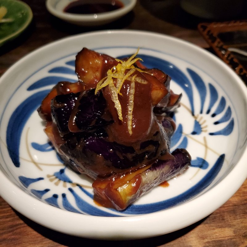 なすのゆず味噌和え(アダン )