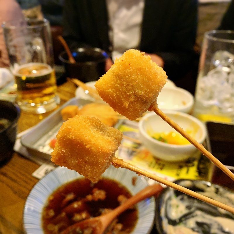 串揚げ（子持ち昆布）(はまぐり屋串左衛門)