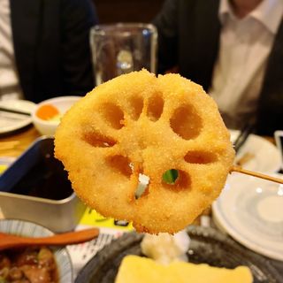 串揚げ れんこん はまぐり屋 串左衛門 の口コミ一覧 おいしい一皿が集まるグルメコミュニティサービス Sarah