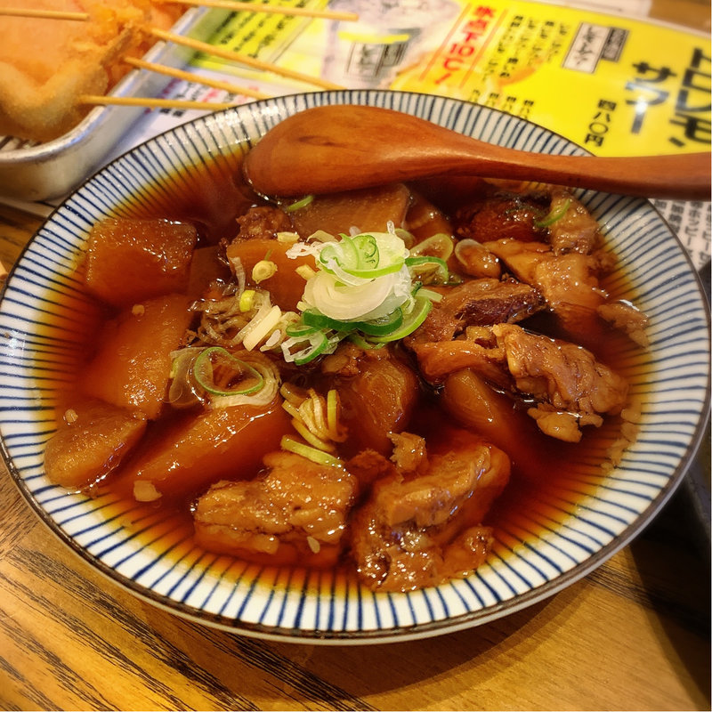 牛すじ煮込み(はまぐり屋串左衛門)